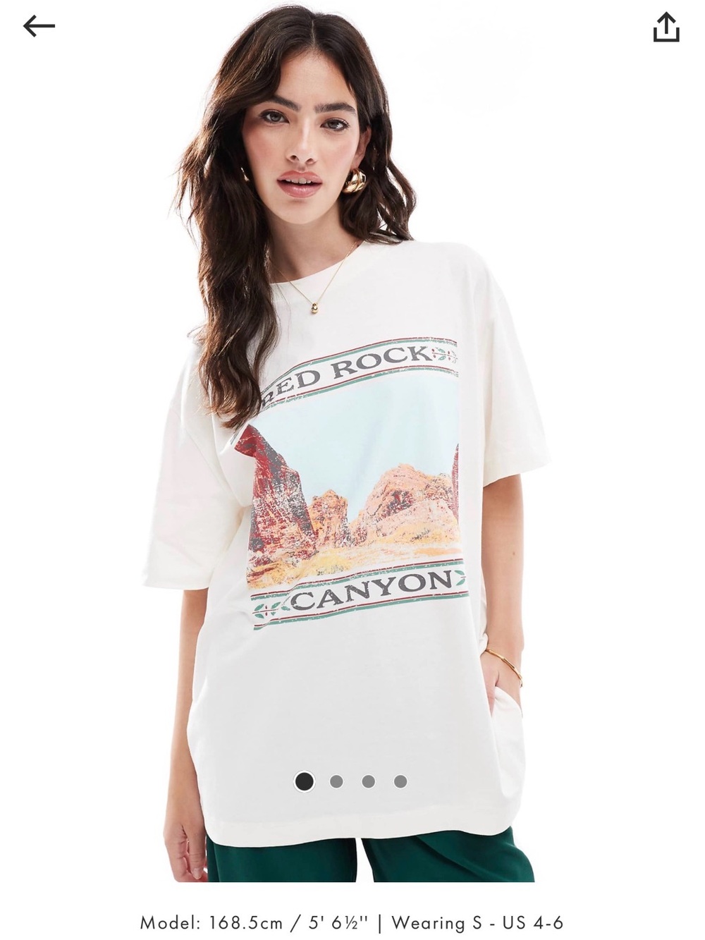 ASOS Oversized Graphic Tee